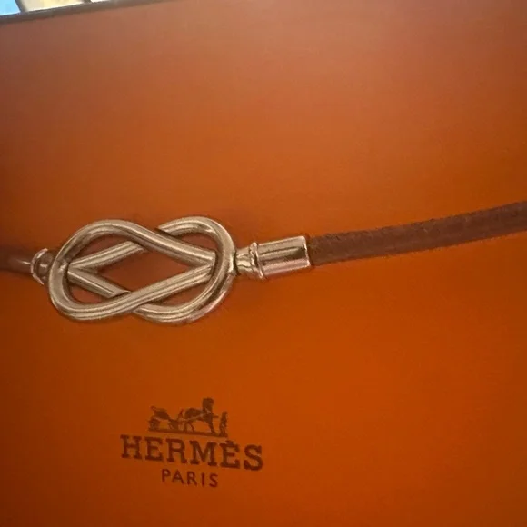 ✔️ Authentic Hermes Atame Interlocking Bracelet/Choker in excellent condition - Picture 9 of 11